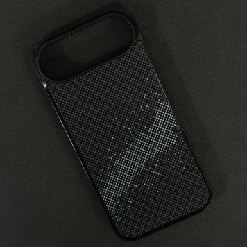 Чехол Gloss Elite Carbonique Magnetic для iPhone 17 Air Pixel Grey 208-06302 фото
