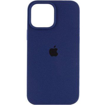Чехол Silicone Case Full Protective для Apple iPhone 14 Plus (6.7") Deep navy 555-04051 фото