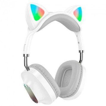 Беспроводные наушники с кошачьими ушками Hoco ESD13 Cat Ear Белый 202-00333 фото
