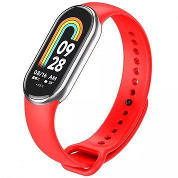 Силіконовий ремінець для Xiaomi Mi Band 8/9/10 Red 212-01331 фото