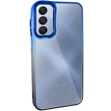 Чехол TPU+PC Fresh sip series для Samsung Galaxy A25 5G Черный / Синий 777-06601 фото