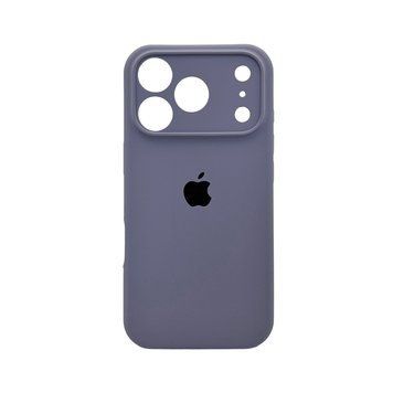Силиконовый чехол с закрытой камерой для iPhone 17 Pro Max Lavender Grey 666-04319 фото