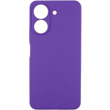 Чохол TPU GETMAN Liquid Silk Full Camera для Xiaomi Redmi 13C / Poco C65 Фіолетовий / Ultra Violet ILSO-00000073798-17 фото