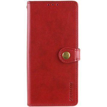 Кожаный чехол-книжка GETMAN Gallant (PU) для Infinix Smart 9 4G / Hot 50i Red 777-06151 фото
