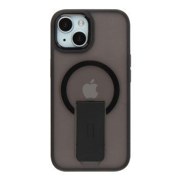 Чохол TPU+PC FlexGuard Magnetic Ring Stand для iPhone 14 Black 757-00415 фото
