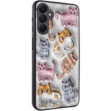 Чехол TPU+PC Prisma Fluffie для Samsung Galaxy A15 4G/5G Kittens 777-04216 фото