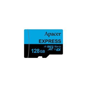 Карта памяти microSDXC (UHS-1 U3) Apacer Express 128Gb class 10 V30 A1 Read/Write:810/700 MB/sec (Compatible with Nintendo AP128GMCEXG3X17-RA фото