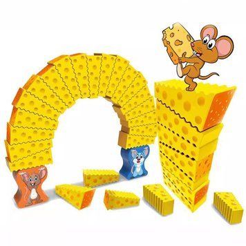Настільна інтерактивна гра Ummi 707-B19 Mouse Stacking Cakes Game 656-03346 фото