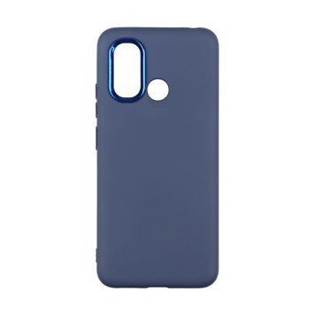 Чохол Silicone Cover Metal frame для Xiaomi Redmi 12C Dark blue 208-03532 фото