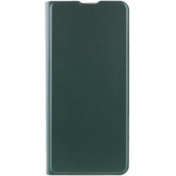 Кожаный чехол-книжка GETMAN Elegant для Motorola Moto G14 Зелёный 555-01470 фото