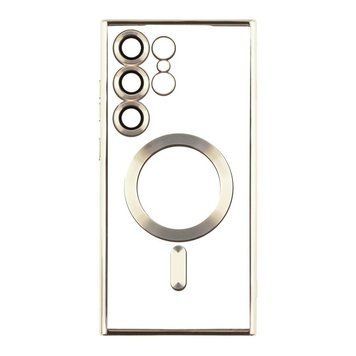 Чохол Wave TPU Metallic with Magsafe для Samsung Galaxy S24 Ultra (S928) Silver 555-00213 фото