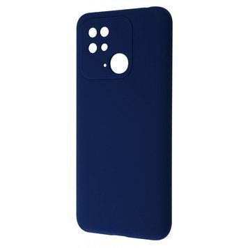 Чехол WAVE Full Silicone Cover для Xiaomi Redmi 10C Midnight blue 656-07402 фото