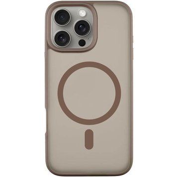 TPU+PC чехол Blueo Skin Friendly Frosted with MagSafe для Apple iPhone 16 Pro Max (6.9") Gold 777-07929 фото