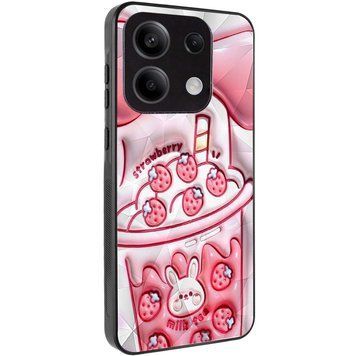 Чехол TPU+PC Prisma Fluffie для Xiaomi Redmi Note 13 5G Strawberry 777-03953 фото