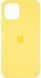 Силіконовий чохол для iPhone 12 Mini Yellow 208-00433 фото 4
