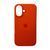 Силиконовый чехол для iPhone 16 Orange 666-01176 фото
