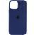 Чехол Silicone Case Full Protective для Apple iPhone 14 Plus (6.7") Deep navy 555-04051 фото
