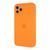 Силіконовий чохол з квадратними бортиками для iPhone 11 Pro Max Orange 208-00899 фото