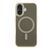 Чохол Space Magnetic Color з Magsafe для iPhone 16 Plus Сірий 214-03107 фото