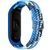 Ремінець для Xiaomi Mi Band 3/4/5/6/7 Elastic Adjustment Colorful Blue 212-02465 фото