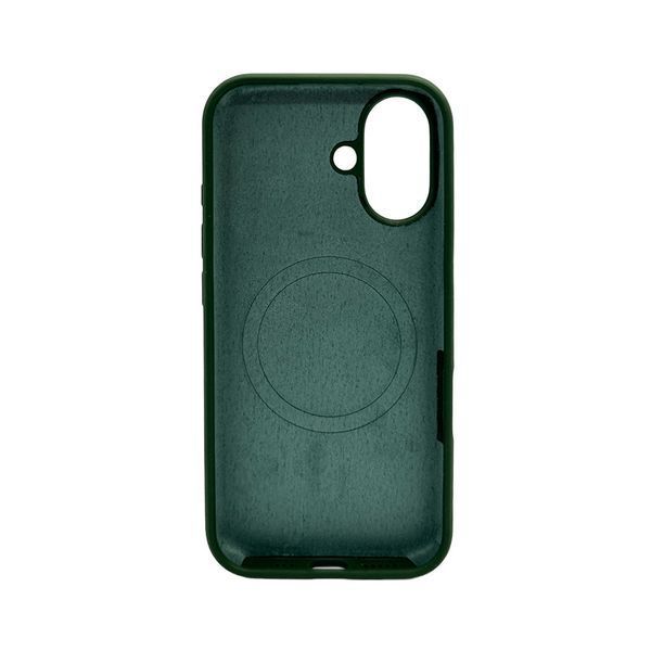 Чохол для смартфона Silicone Case Magnetic для Apple iPhone 16 Atrovirens 666-04065 фото