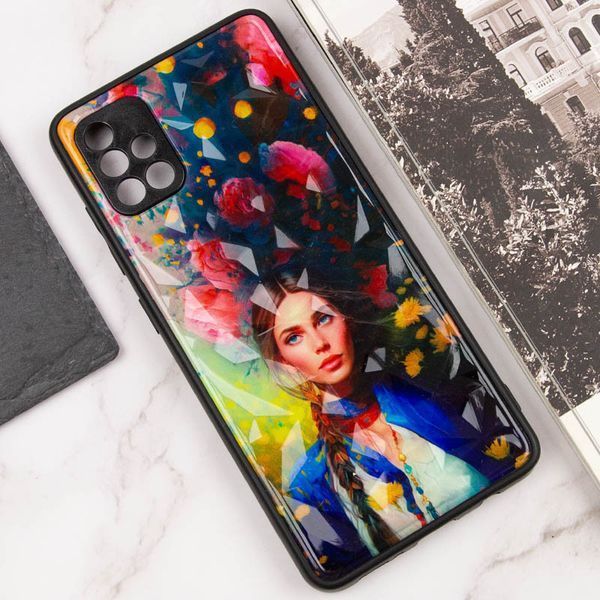 TPU+PC чехол Prisma Ladies для Samsung Galaxy A51 Peonies 777-07300 фото