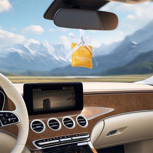 Автомобільний освіжувач повітря Baseus Margaret Series Car Air Freshener (Pomelo Coast) Custard Yellow 656-00397 фото