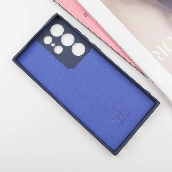 Чехол Silicone Cover Lakshmi Full Camera для Samsung Galaxy S25 Ultra Синий 555-02124 фото
