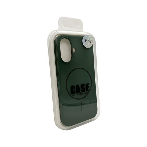 Чохол для смартфона Silicone Case Magnetic для Apple iPhone 16 Atrovirens 666-04065 фото
