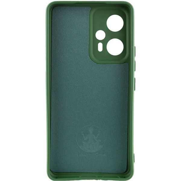 Чехол Silicone Cover Lakshmi Full Camera для Xiaomi Redmi Note 12T Pro Dark green 777-06941 фото