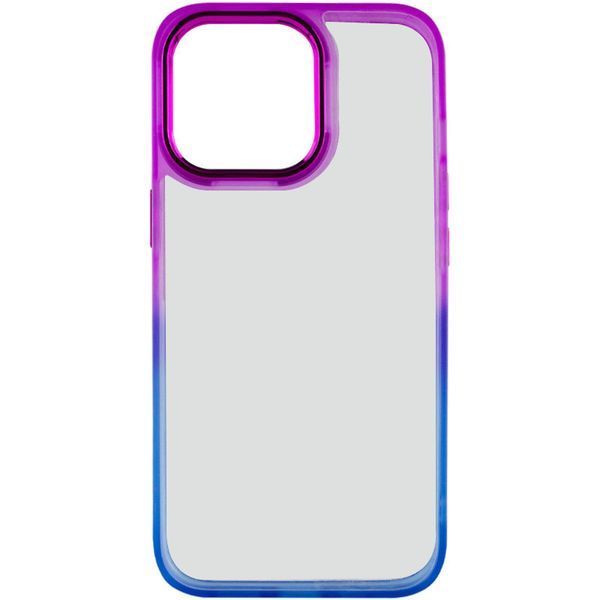 Чохол TPU+PC Fresh sip series для Apple iPhone 13 Pro Max (6.7") Синій / Фіолетовий 777-06701 фото