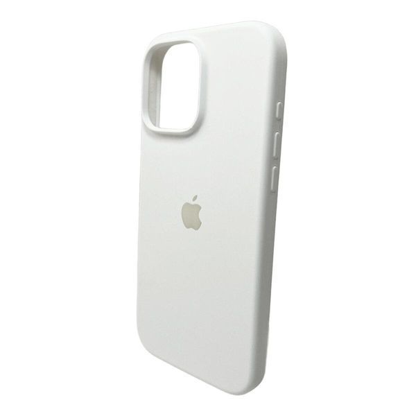 Силіконовий чохол для iPhone 16 Pro White 666-01228 фото