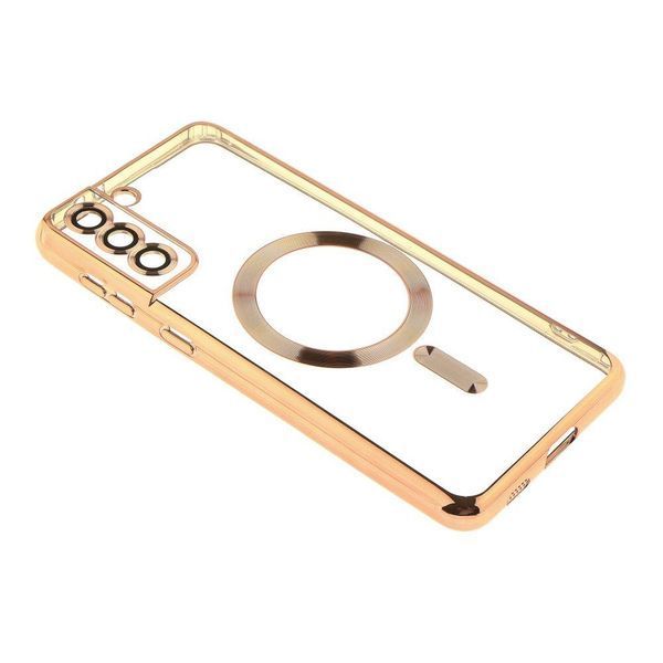 Чехол Wave TPU Metallic with Magsafe для Samsung Galaxy S21 Plus (G996) Purple 555-00163 фото