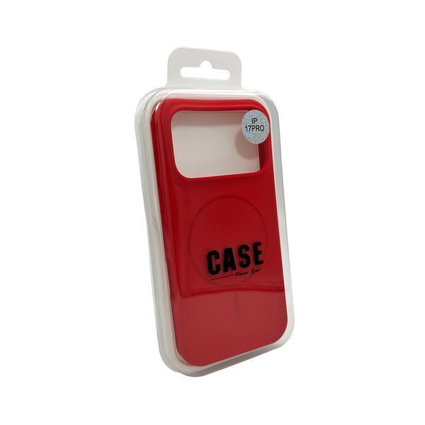 Чохол для смартфона Silicone Case Magnetic для Apple iPhone 17 Pro Max Red 666-04165 фото