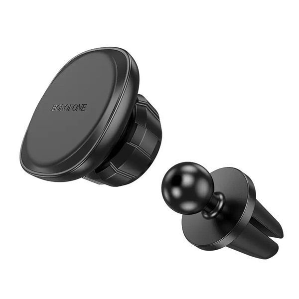 Тримач для мобільного BOROFONE BH102 Cloud magnetic car holder(air outlet) Black 656-00441 фото