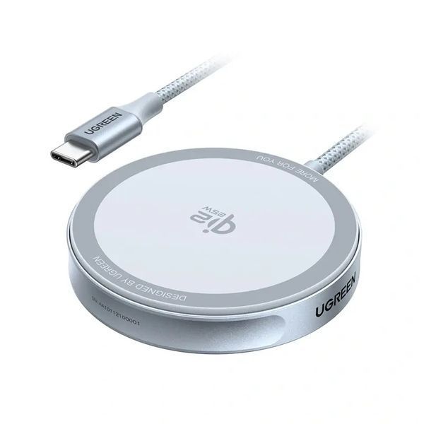 Бездротовий зарядний пристрій UGREEN W753 25W Magnetic Wireless Charger Starlight Blue UGR-55959 фото
