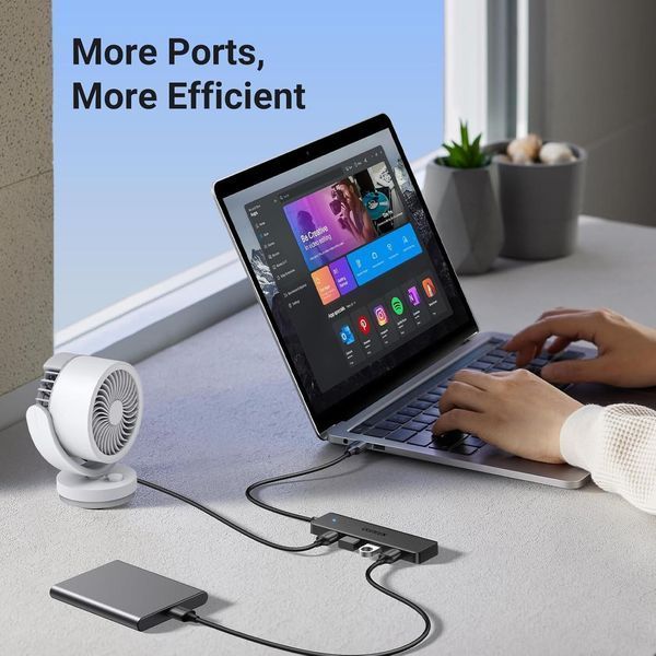 USB-хаб UGREEN 4-Port USB 3.0 Hub 1m UGR-35574 фото