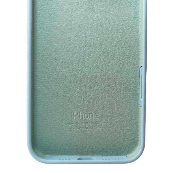 Силіконовий чохол для iPhone 16 Pro Max Mist Blue 666-01280 фото