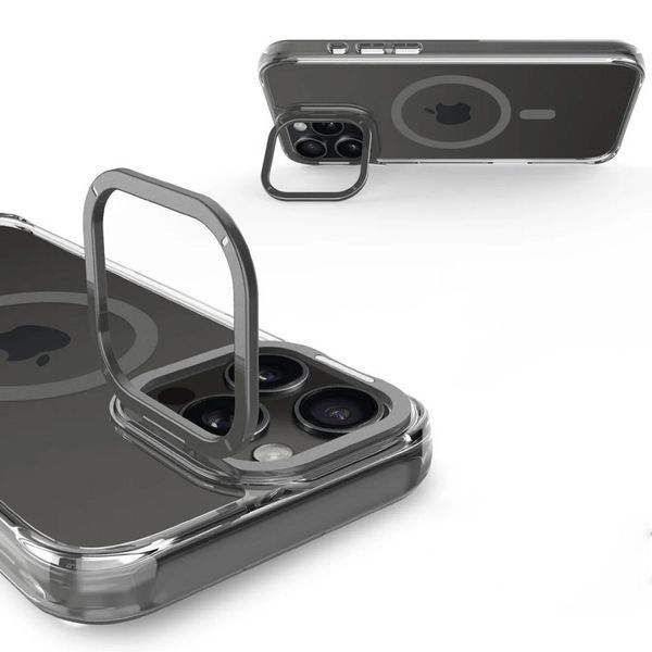 Чехол TPU Space Case Apex with MagSafe для Apple iPhone 16 Pro (6.3") Grey 214-03333 фото