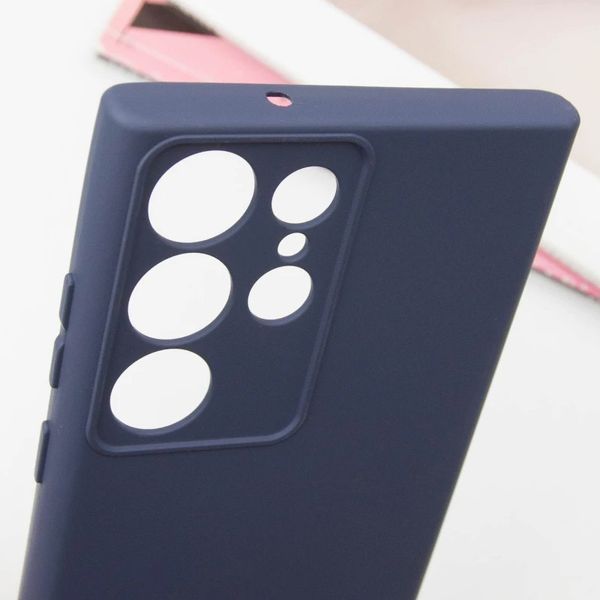 Чехол Silicone Cover Lakshmi Full Camera для Samsung Galaxy S25 Ultra Синий 555-02124 фото