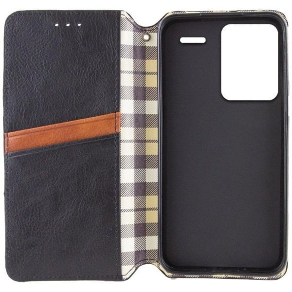 Чохол-книжка Rubic Leather для Xiaomi Redmi Note 13 Pro Plus 5G Black 666-02944 фото