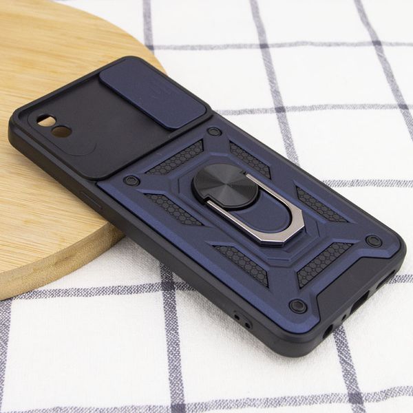 Ударопрочный чехол Camshield Serge Ring для Xiaomi Redmi 9A Blue 777-04641 фото