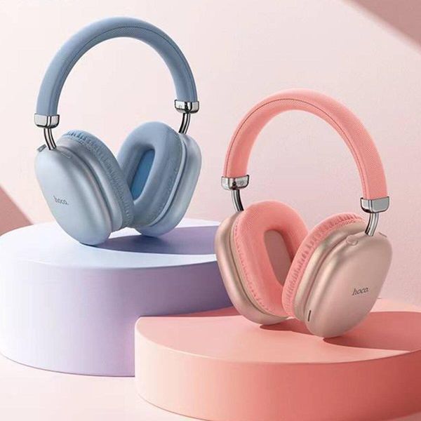 Навушники HOCO W35 Max Joy BT headphones Sky Blue 656-00952 фото
