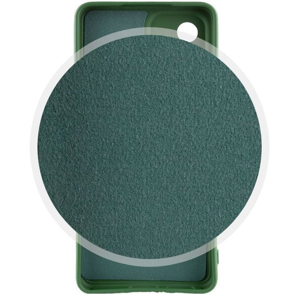 Чехол Silicone Cover Lakshmi Full Camera для Xiaomi Redmi Note 12T Pro Dark green 777-06941 фото