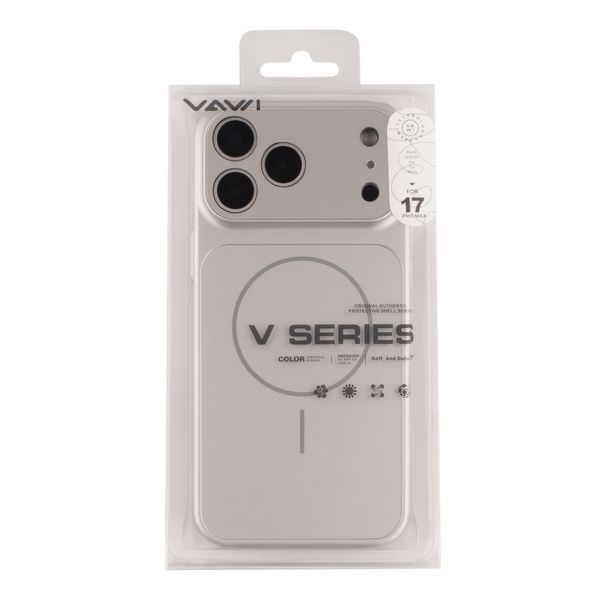 Чохол AG-Glass Lens Protection with Magsafe для iPhone 17 Pro Max White 555-04401 фото