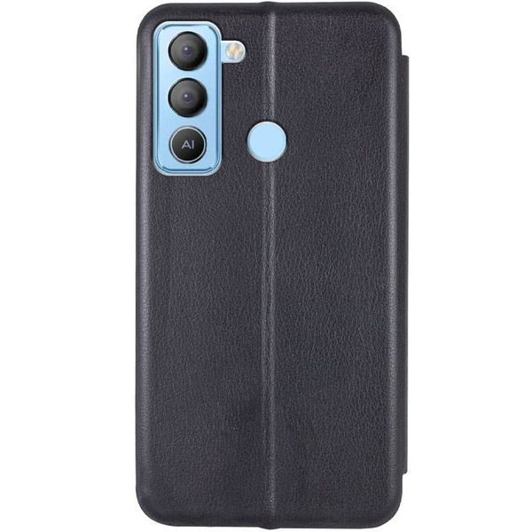 Шкіряний чохол-книжка Classy для TECNO Pop 5 LTE Чорний 777-03488 фото