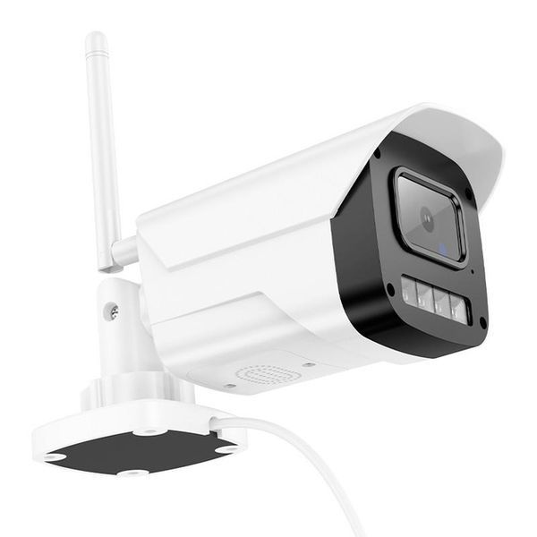 IP-камера відеоспостереження HOCO D4 FHD, ІЧ, Wi-Fi White 666-02259 фото