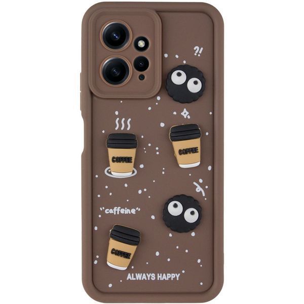 Чохол TPU Toys Case для Xiaomi Redmi Note 12 4G Brown/Always Happy 777-03847 фото