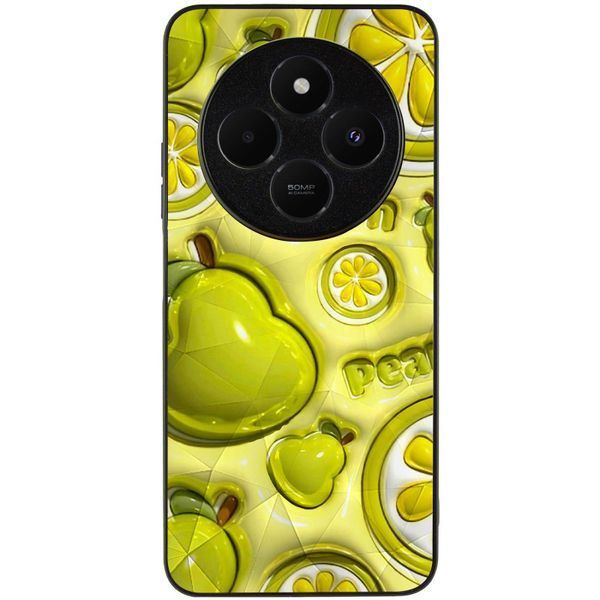 Чехол TPU+PC Prisma Fluffie для Xiaomi Redmi 13 4G / Poco M6 4G Lemon 777-04087 фото