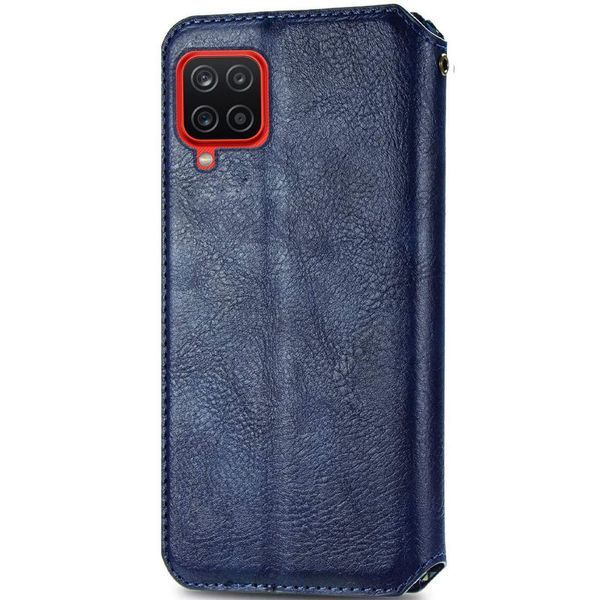 Шкіряний чохол-книжка GETMAN Cubic для Samsung Galaxy M33 5G Синій 555-01870 фото